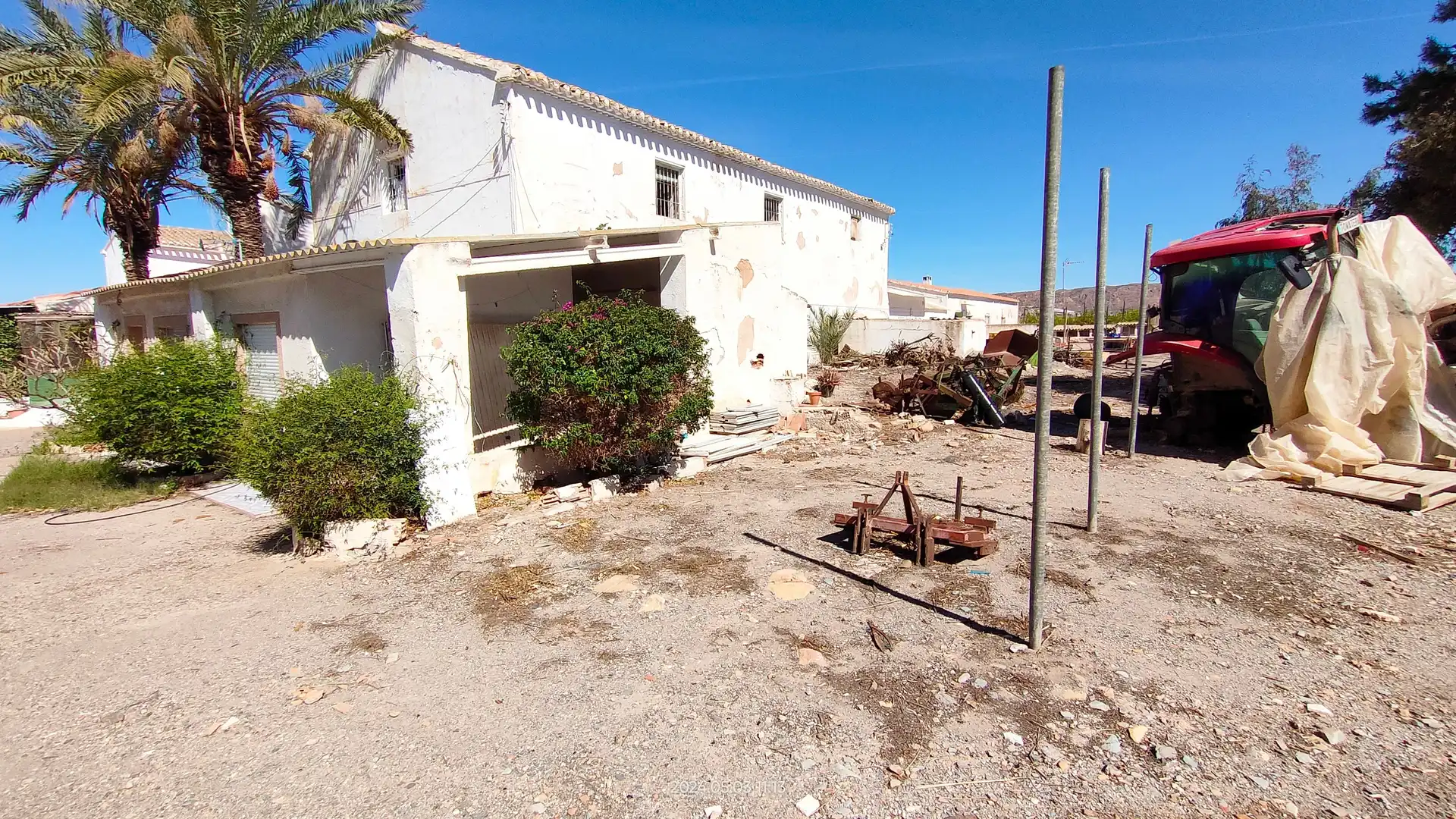 Vista exterior de Finca rústica en venda en Lorca