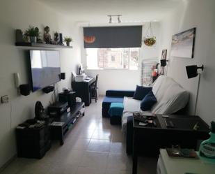 Living room of Apartment for sale in  Santa Cruz de Tenerife Capital  with Air Conditioner, Heating and Furnished