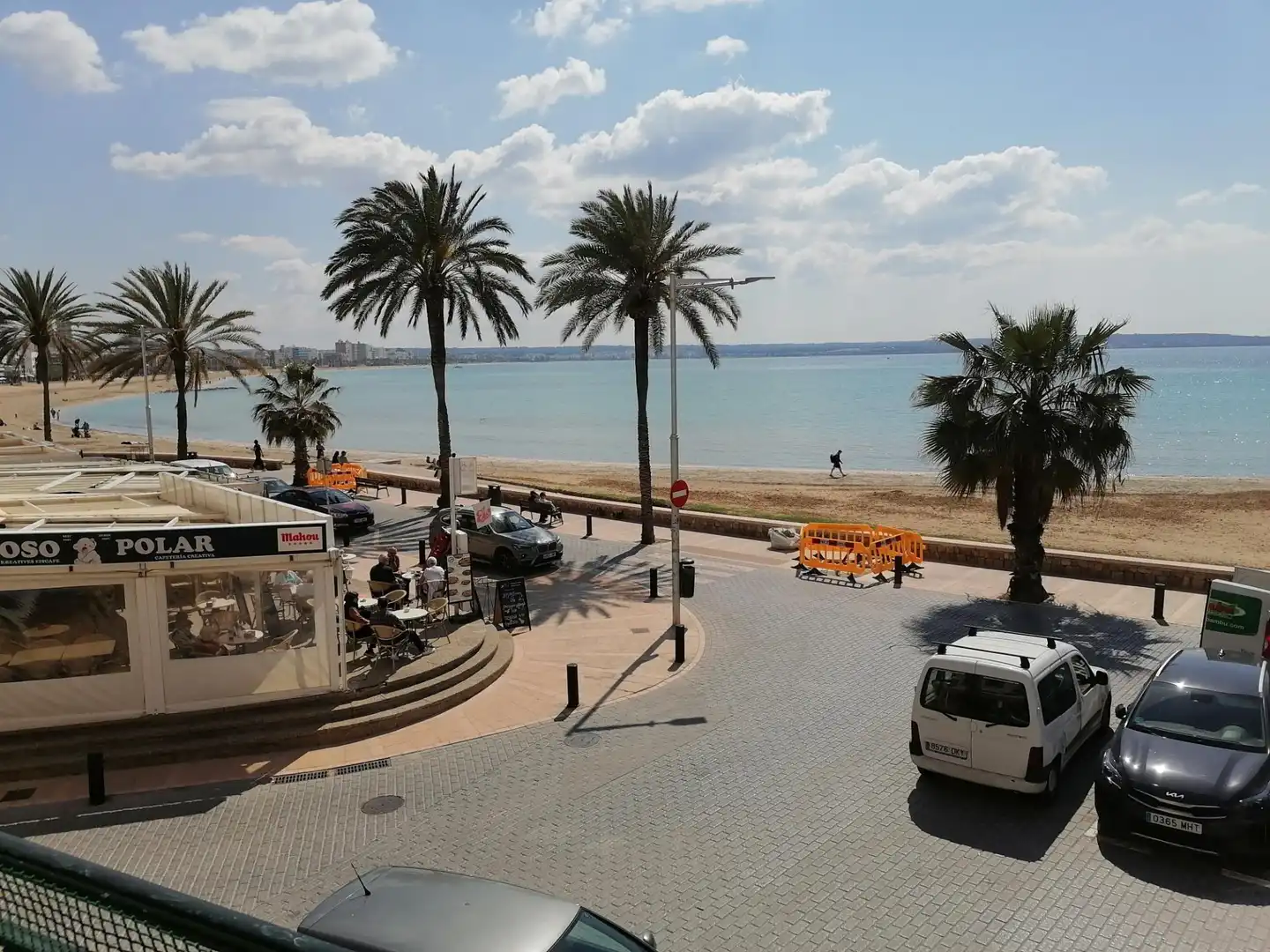 Vista exterior de Apartamento de alquiler en  Palma de Mallorca con Aire acondicionado, Amueblado y Balcón