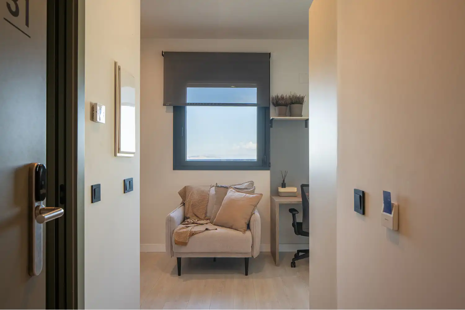 Habitación de Estudio de alquiler en Armilla con Aire acondicionado, Amueblado y Microondas