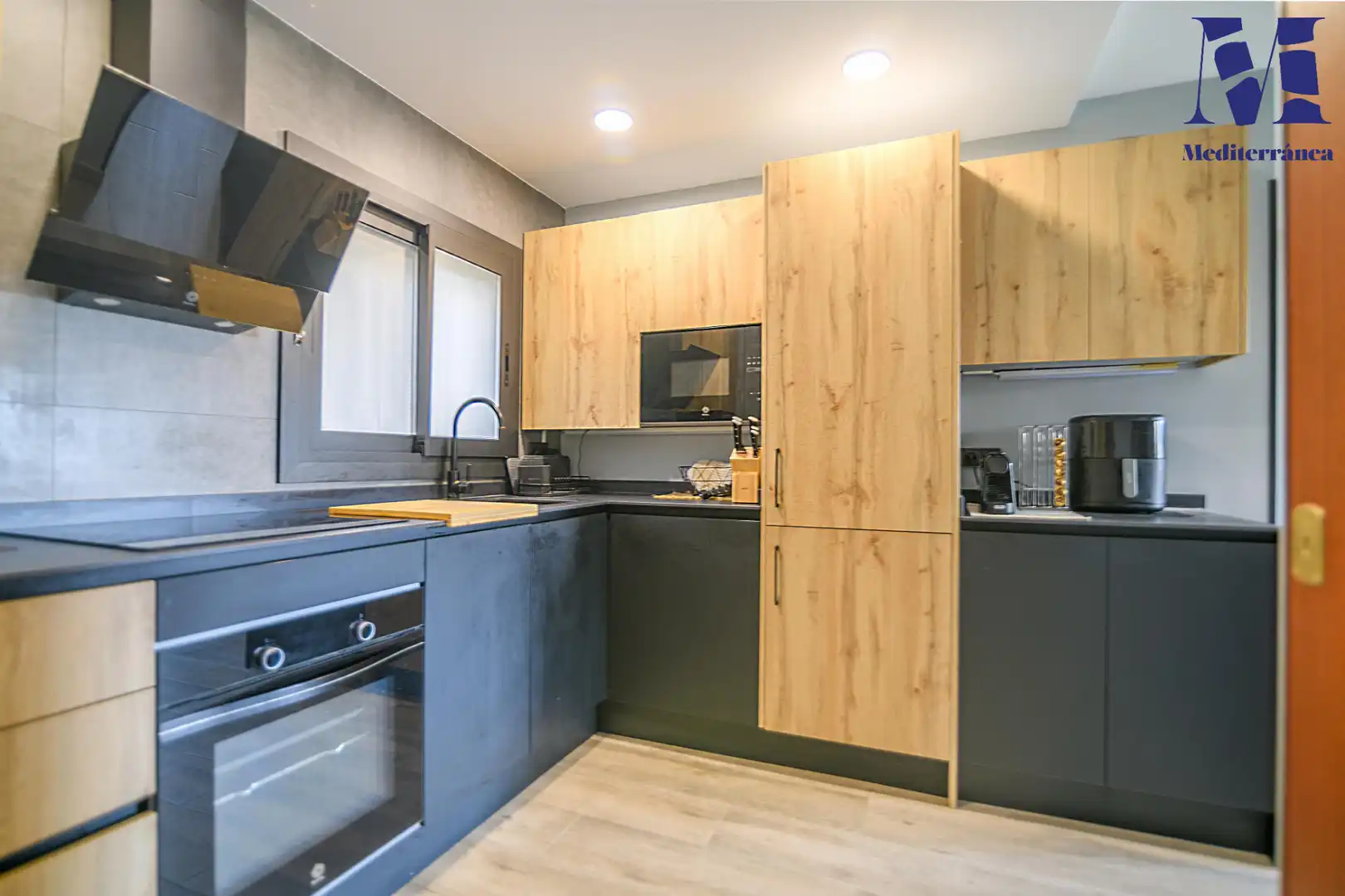 Cuina de Apartament en venda en Castelldefels amb Aire condicionat, Calefacció i Terrassa