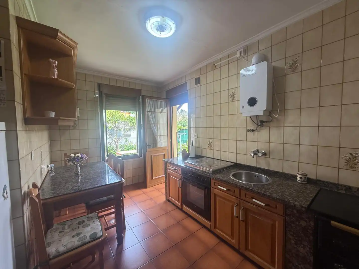 Cocina de Piso en venta en Castrillón con Calefacción, Jardín privado y Parquet