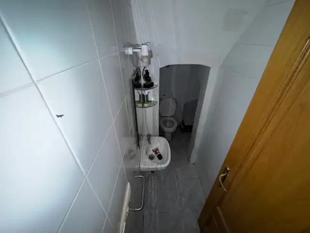 Bany de Casa adosada en venda en Anglès amb Calefacció, Jardí privat i Terrassa