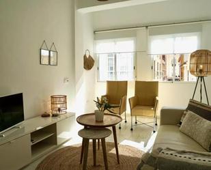 Living room of Flat for sale in Málaga Capital  with Air Conditioner, Heating and Furnished