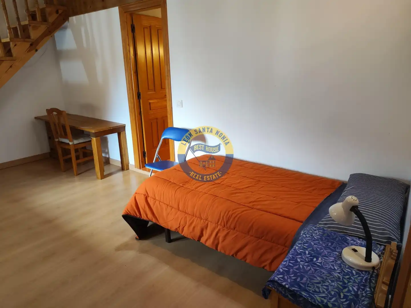 Bedroom of Houses for sale in Villaquilambre  with Heating, Private garden and Terrace