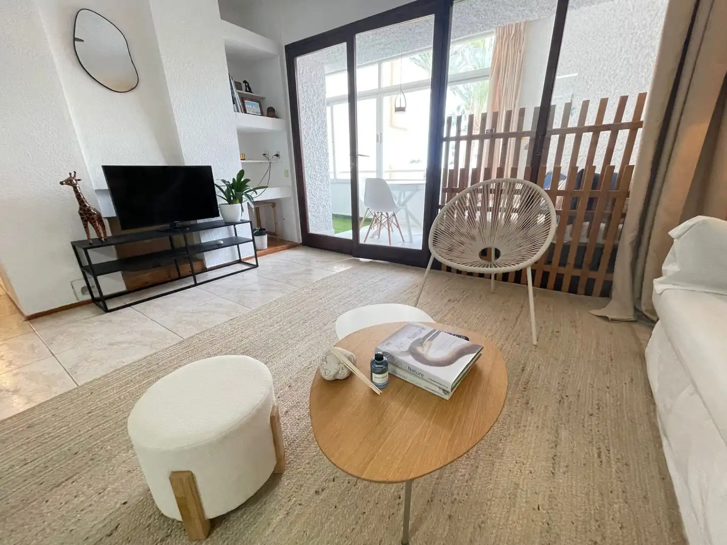 Sala de estar de Apartamento de alquiler en Altea con Calefacción, Terraza y Amueblado