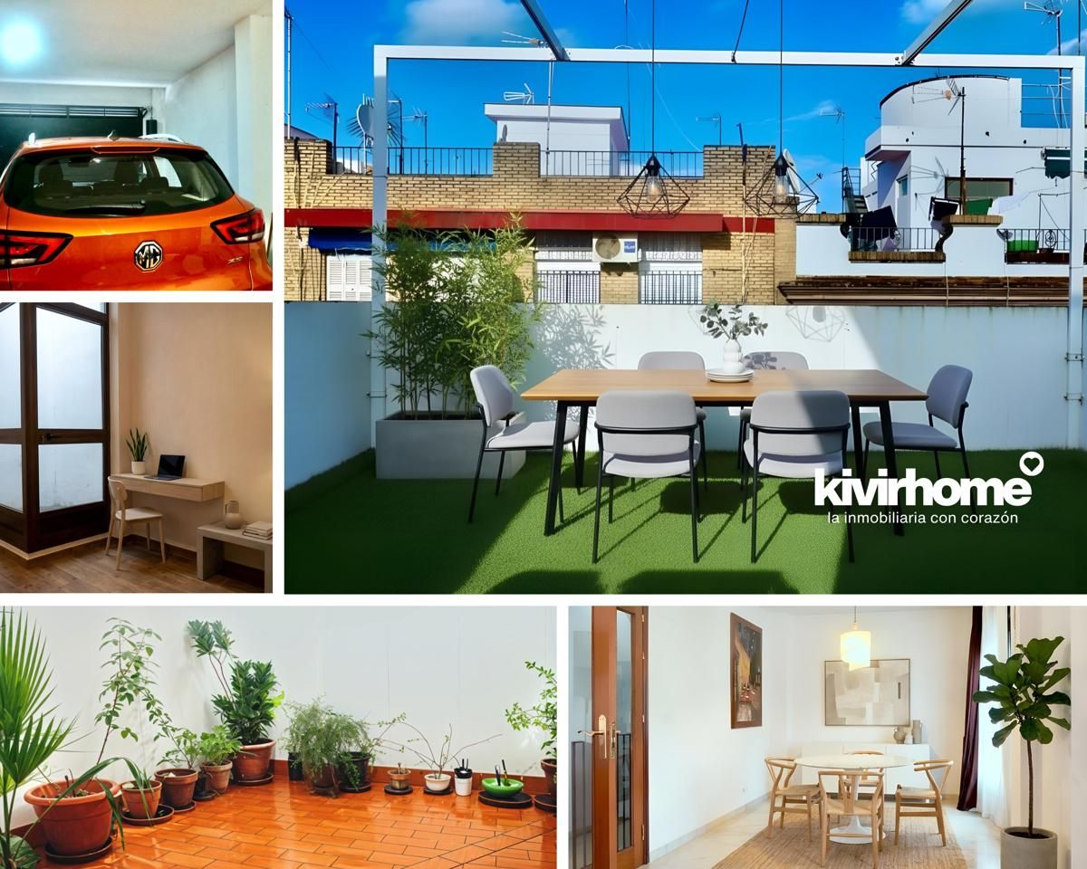 Terrassa de Casa adosada en venda en  Sevilla Capital amb Aire condicionat, Calefacció i Parquet