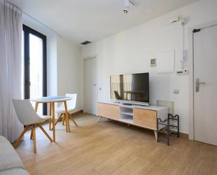 Living room of Apartment to rent in  Barcelona Capital  with Air Conditioner, Furnished and Washing machine