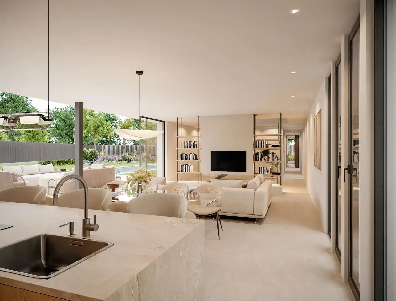 Living room of Houses for sale in Campolivar