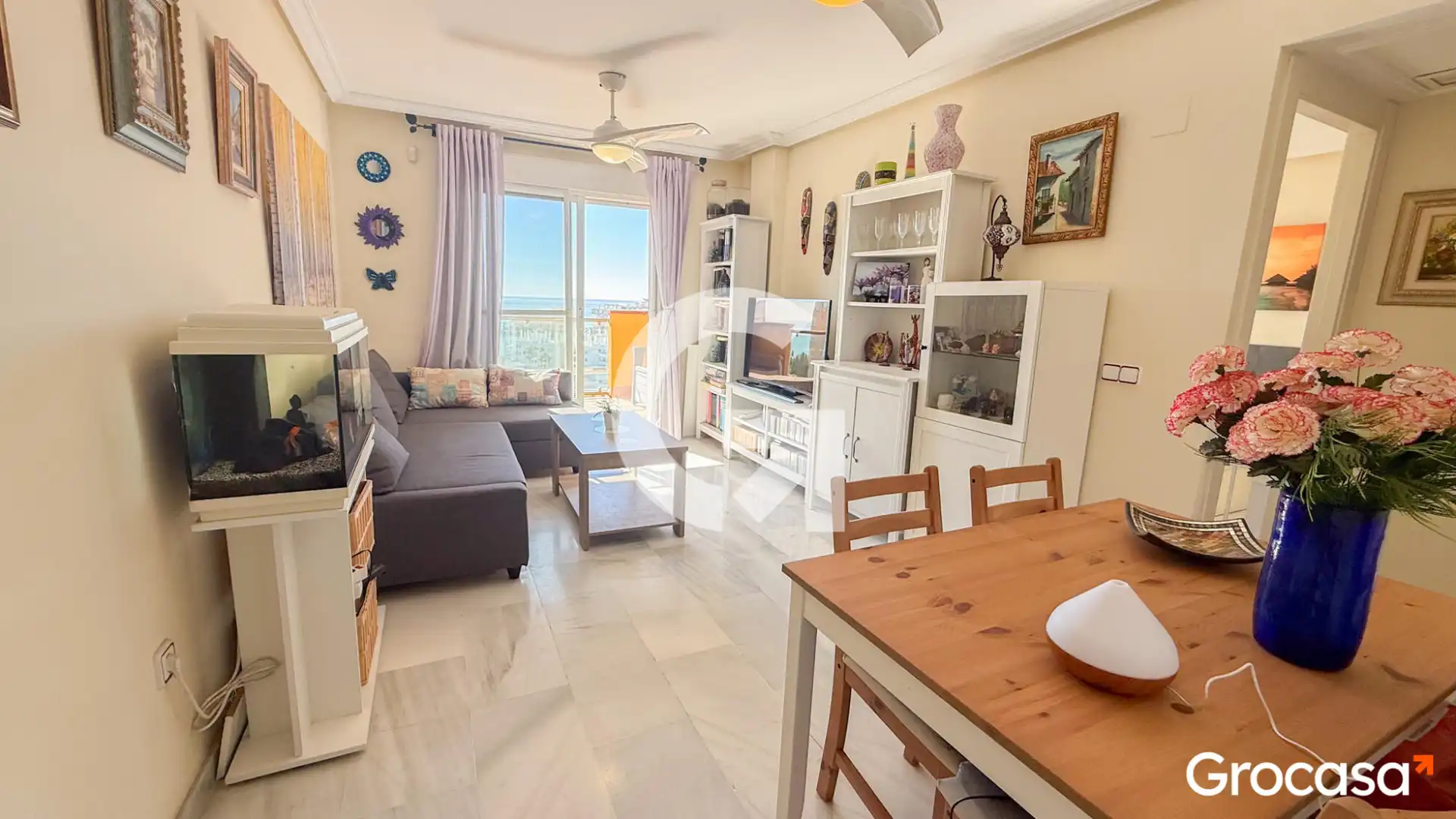 Living room of Flat for sale in Torremolinos  with Air Conditioner, Heating and Terrace