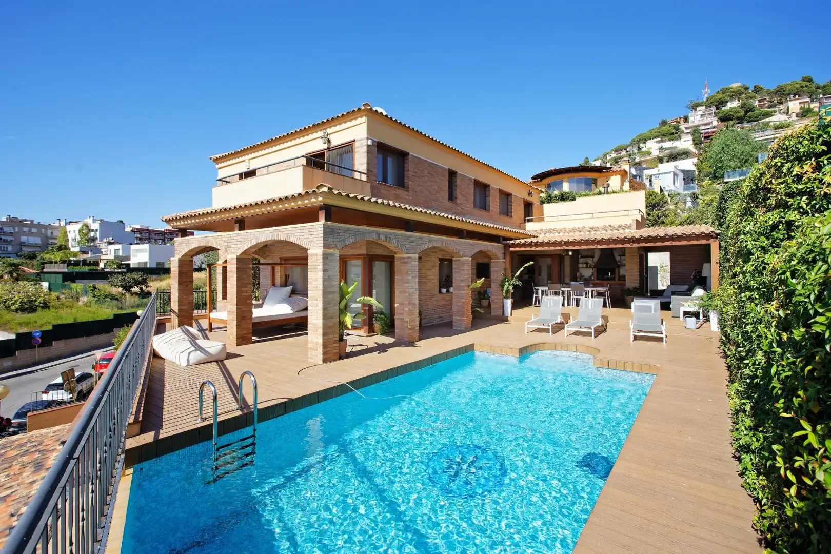 Piscina de Casa o chalet en venta en Centre