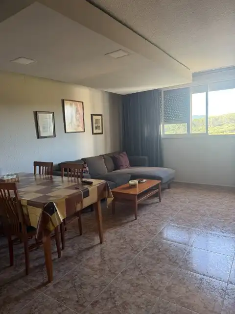 Living room of Flat for sale in Badia del Vallès  with Air Conditioner, Heating and Furnished