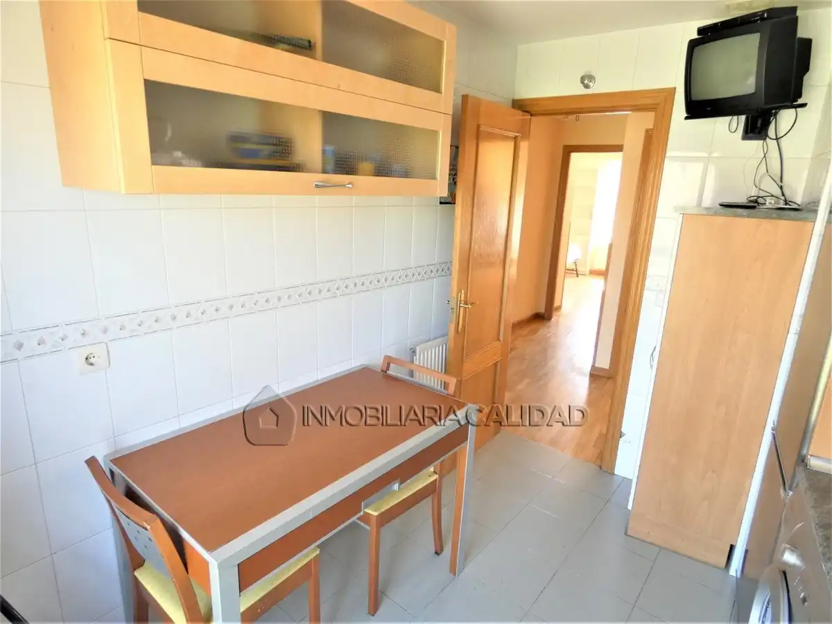 Kitchen of Flat for rent in Burgos  with Heating, Terrace and Furnished