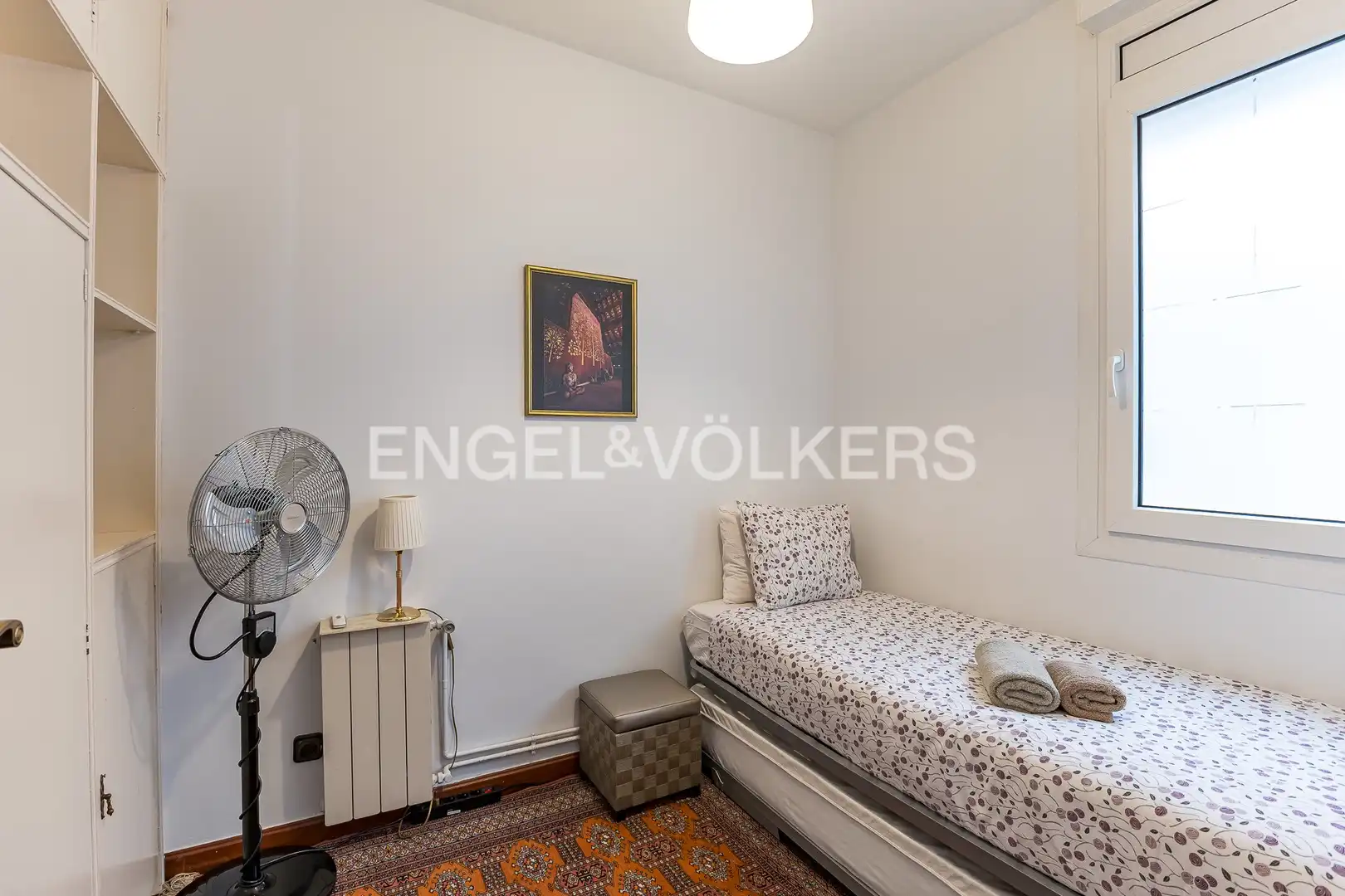 Bedroom of Flat for sale in Barcelona  with Air Conditioner, Heating and Parquet flooring