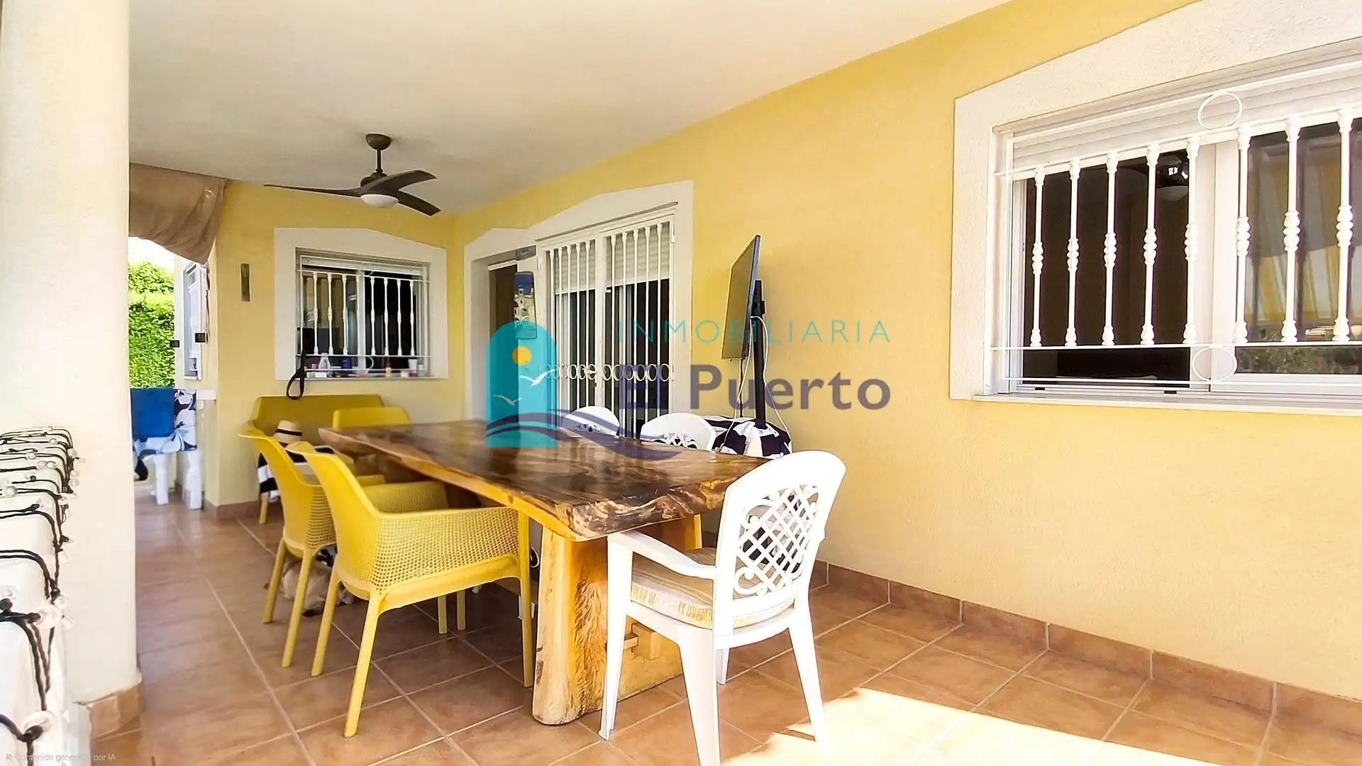 Vista exterior de Casa o chalet en venta en Mazarrón con Jardín privado, Terraza y Piscina