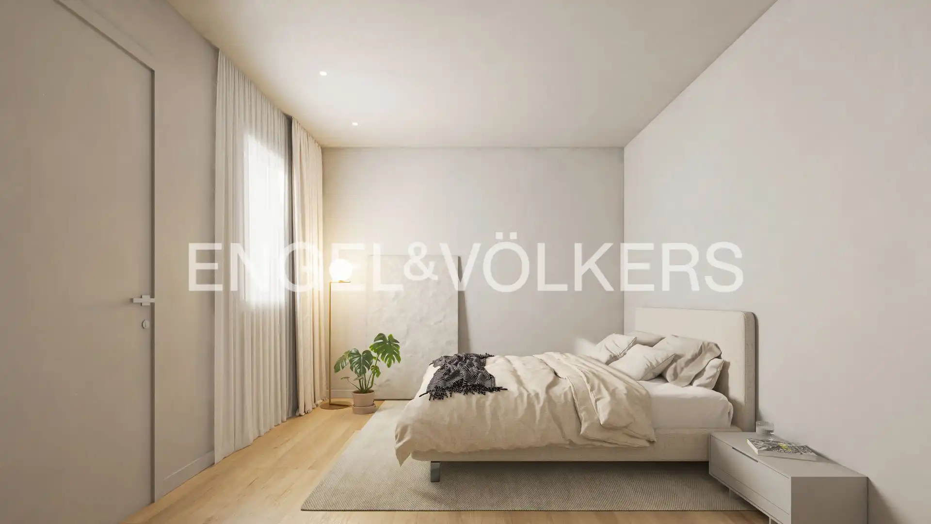 Schlafzimmer von Maisonette zum Verkauf in Godella mit Klimaanlage, Heizung und Terrasse