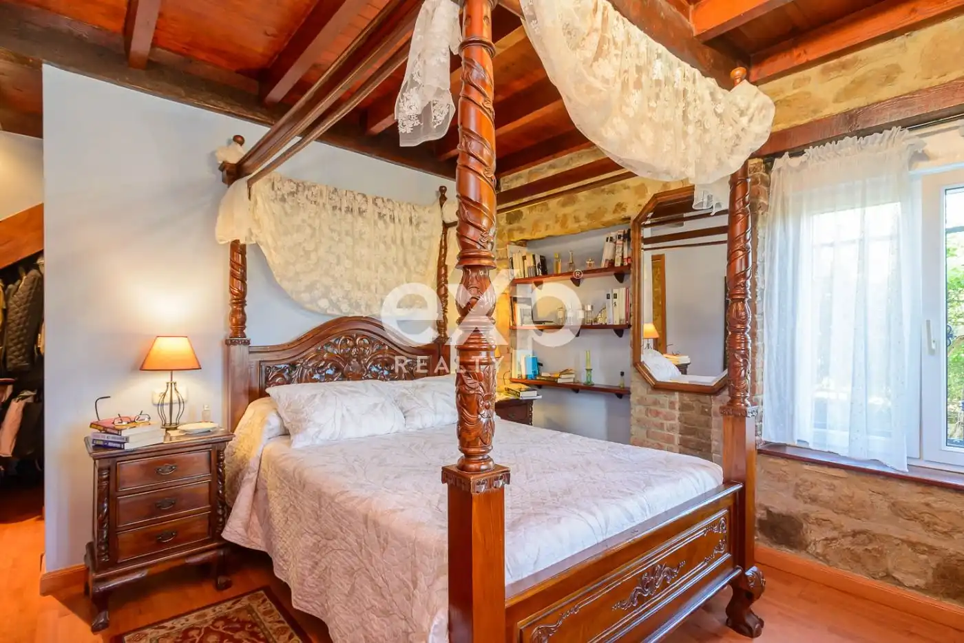 Bedroom of Houses for sale in Langreo  with Heating, Private garden and Swimming Pool