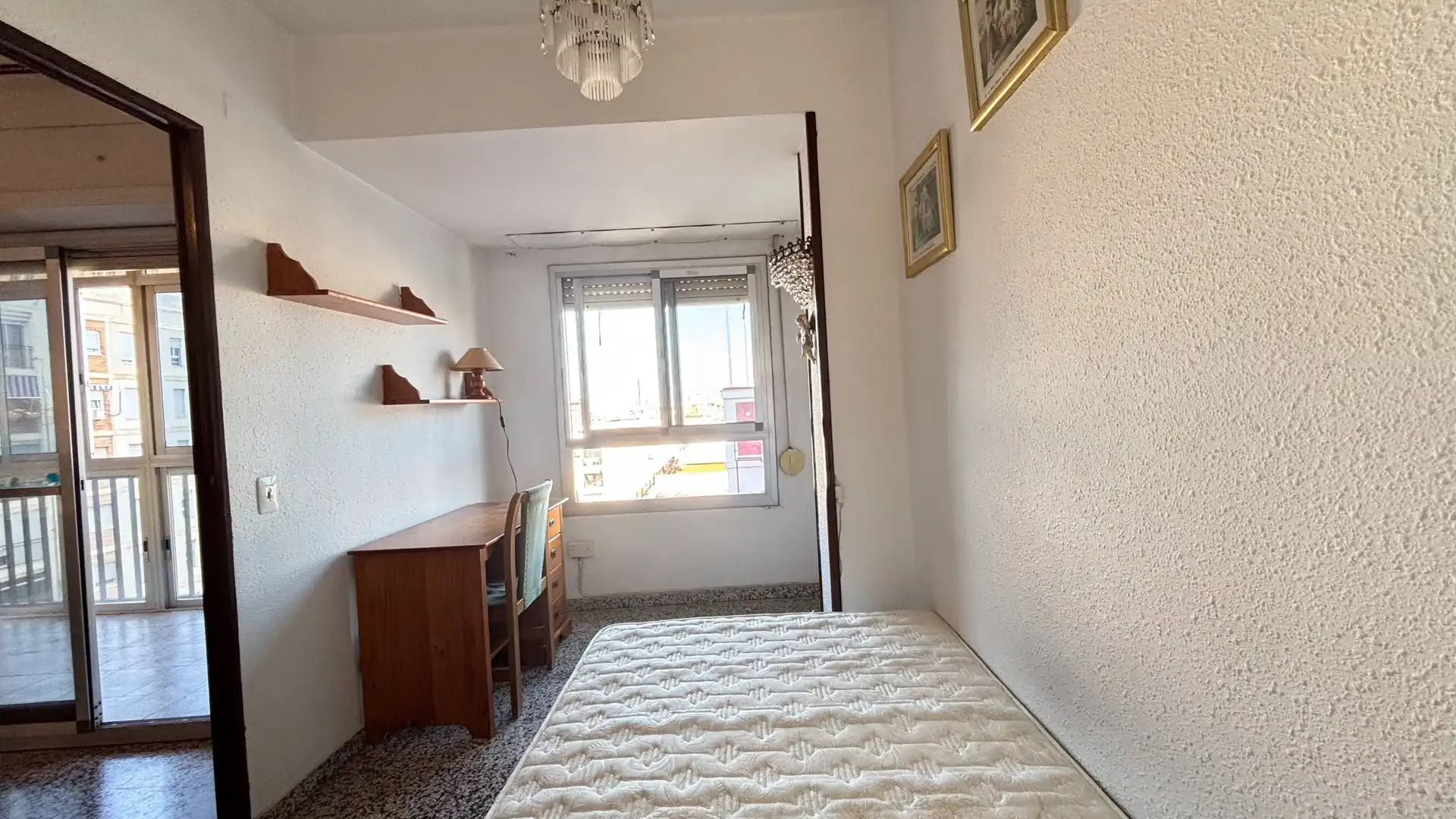 Schlafzimmer von Wohnung zum Verkauf in Valencia mit Terrasse