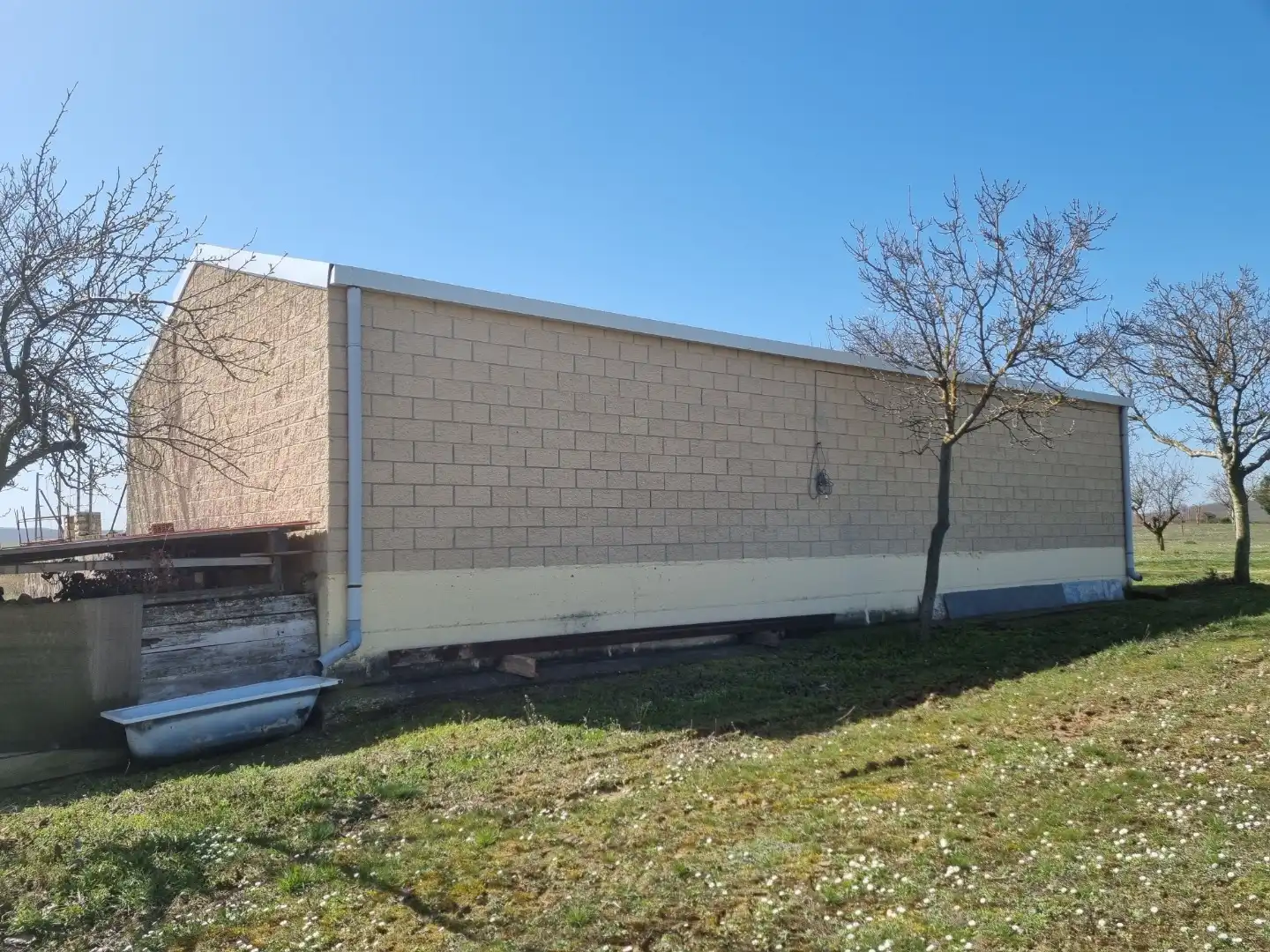 Exterior view of Houses for sale in Arlanzón  with Private garden