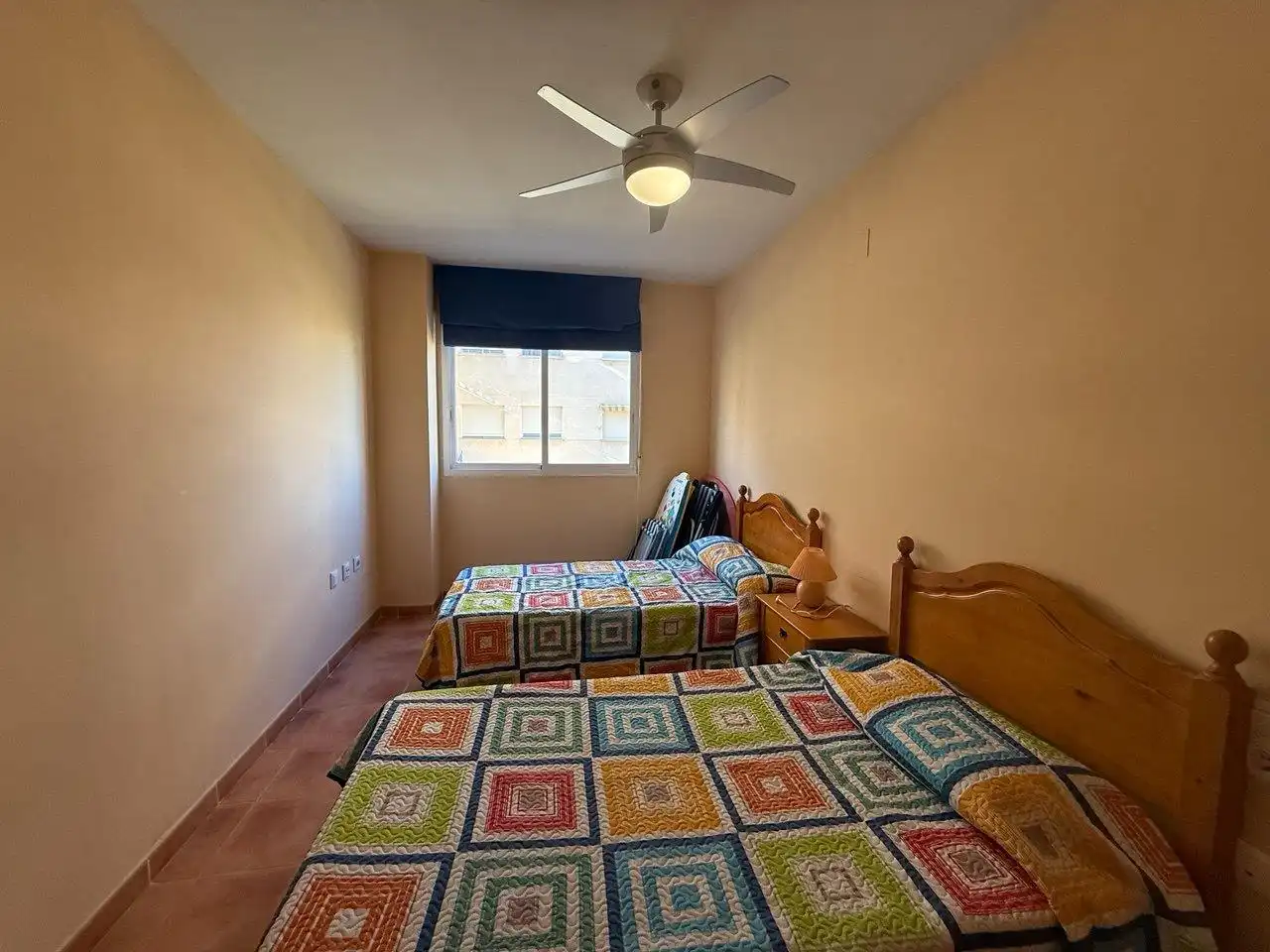 Schlafzimmer von Wohnung zur Miete in Canet d'En Berenguer mit Klimaanlage und Gemeinschaftspool