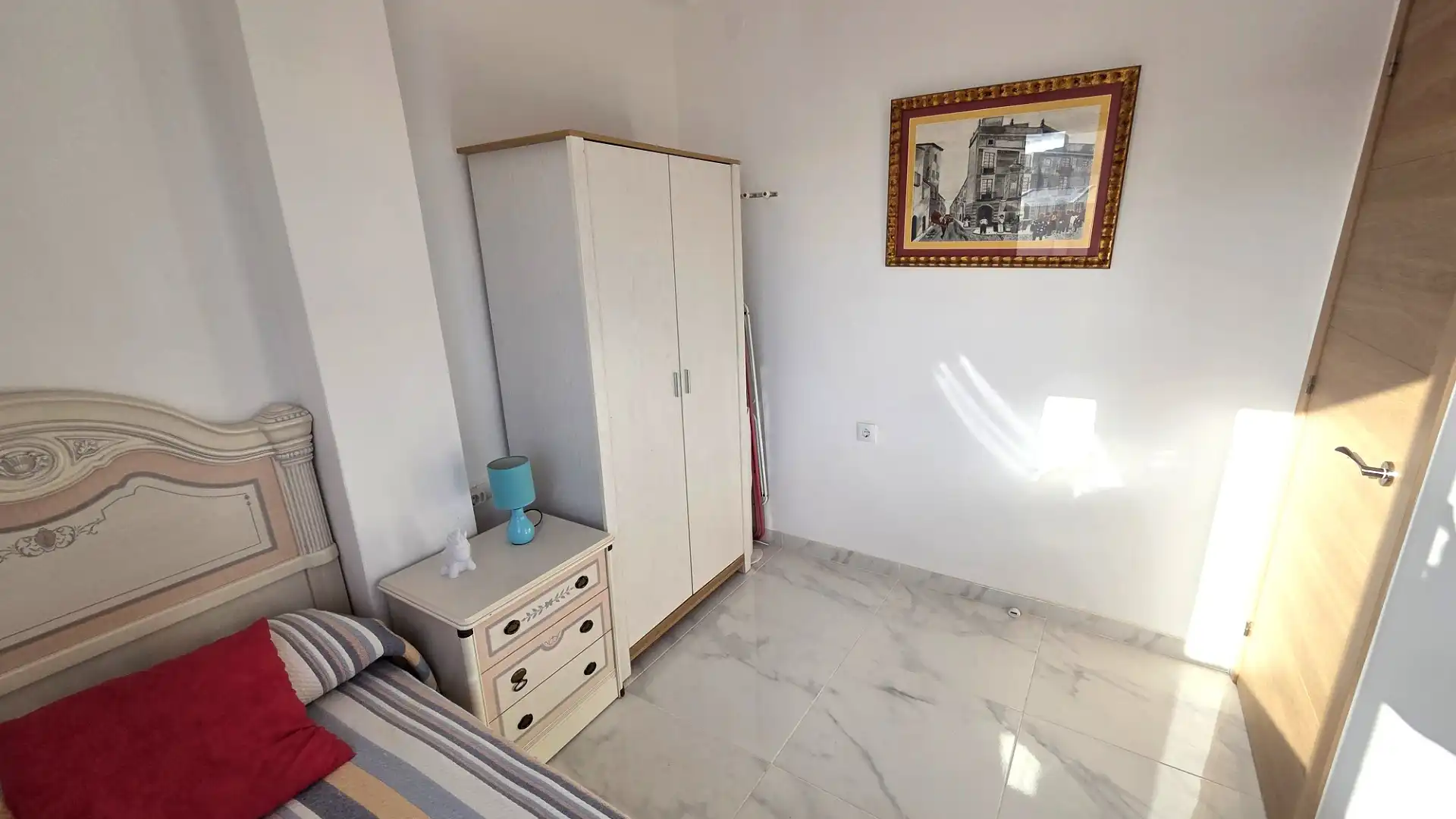 Bedroom of Flat for sale in Cartagena  with Terrace, Furnished and Oven