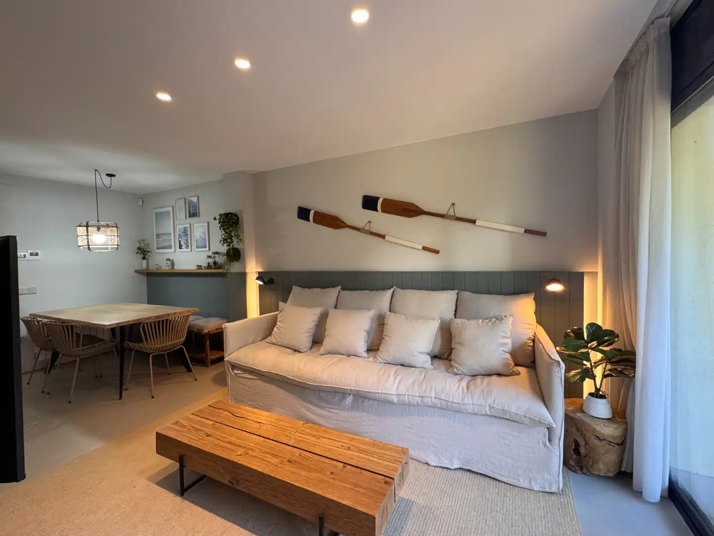 Living room of Flat for sale in Palafrugell  with Air Conditioner, Heating and Private garden