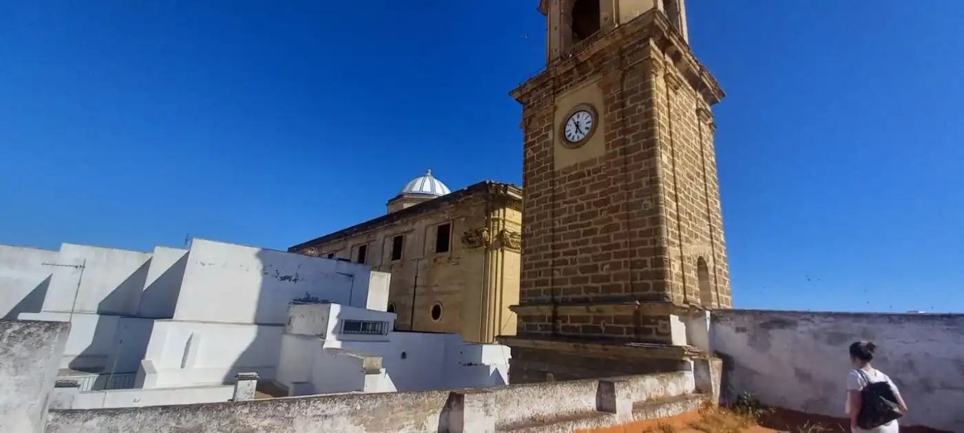 Vista exterior de Casa o xalet en venda en Chiclana de la Frontera