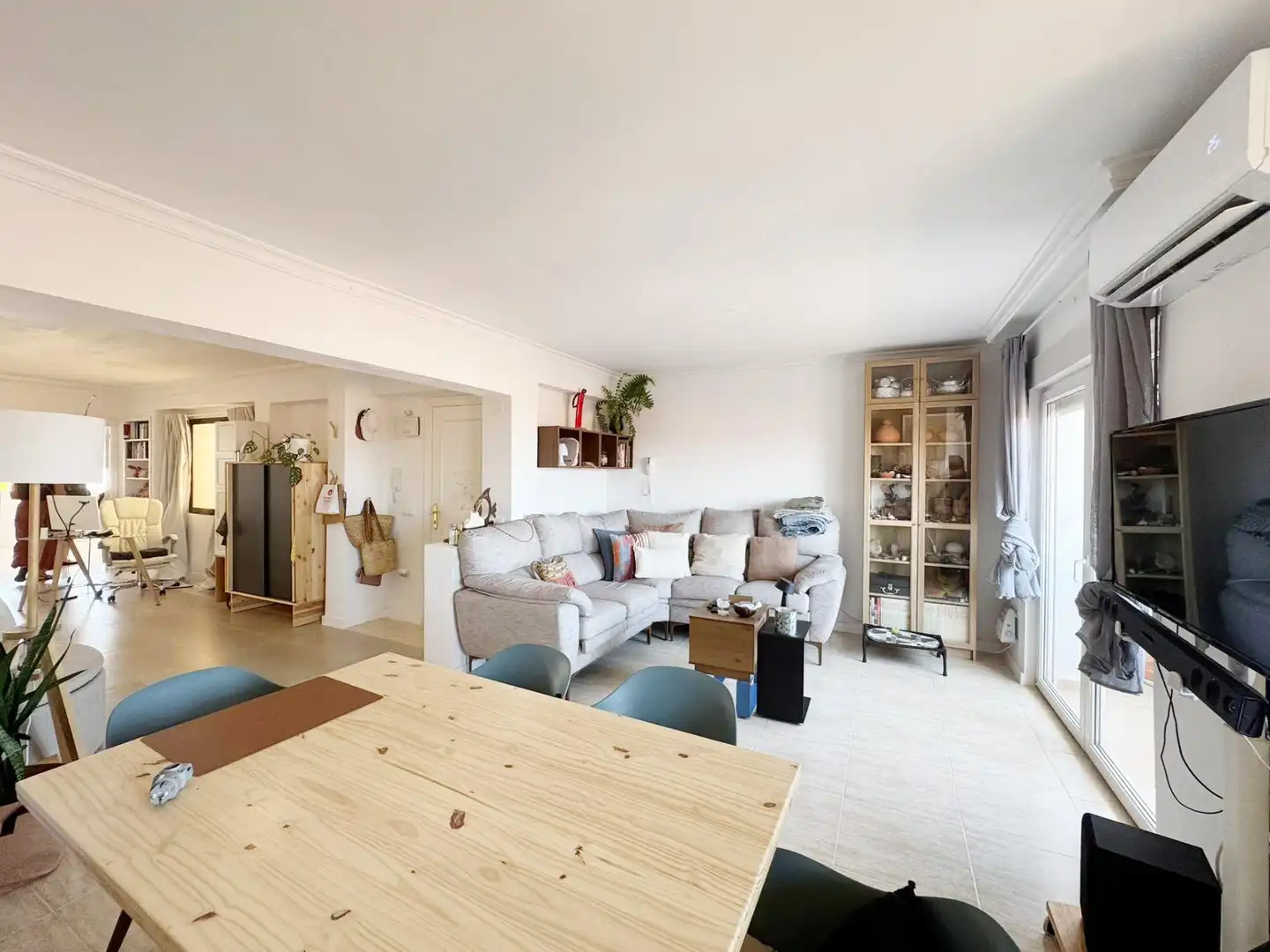 Living room of Attic for sale in Dénia  with Air Conditioner, Heating and Balcony