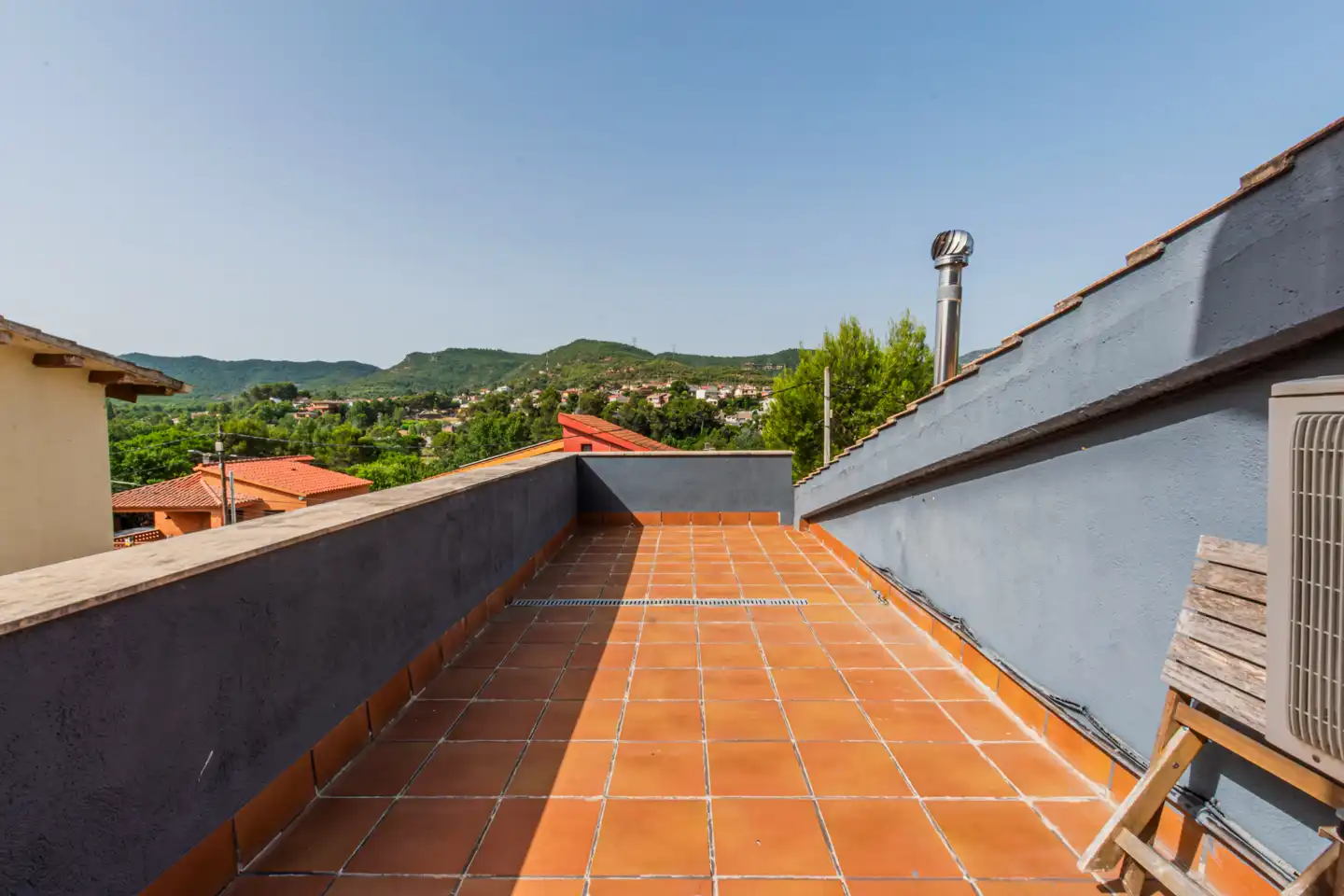 Terrassa de Casa o xalet en venda en Vacarisses amb Aire condicionat, Calefacció i Jardí privat