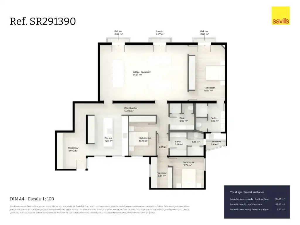 Apartament amb terrassa en venda a Eixample, imagen 41