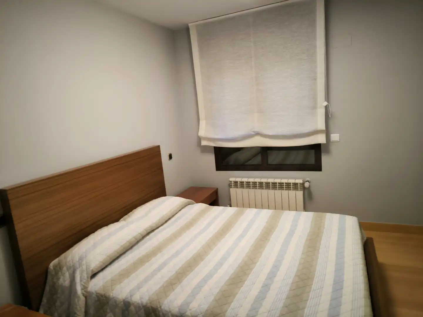 Bedroom of Flat for rent in Madrid  with Air Conditioner, Heating and Private garden