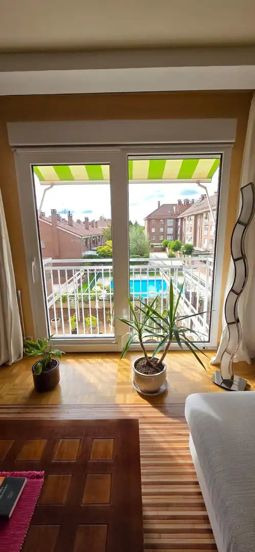 Balcony of Flat for sale in Covaresa
