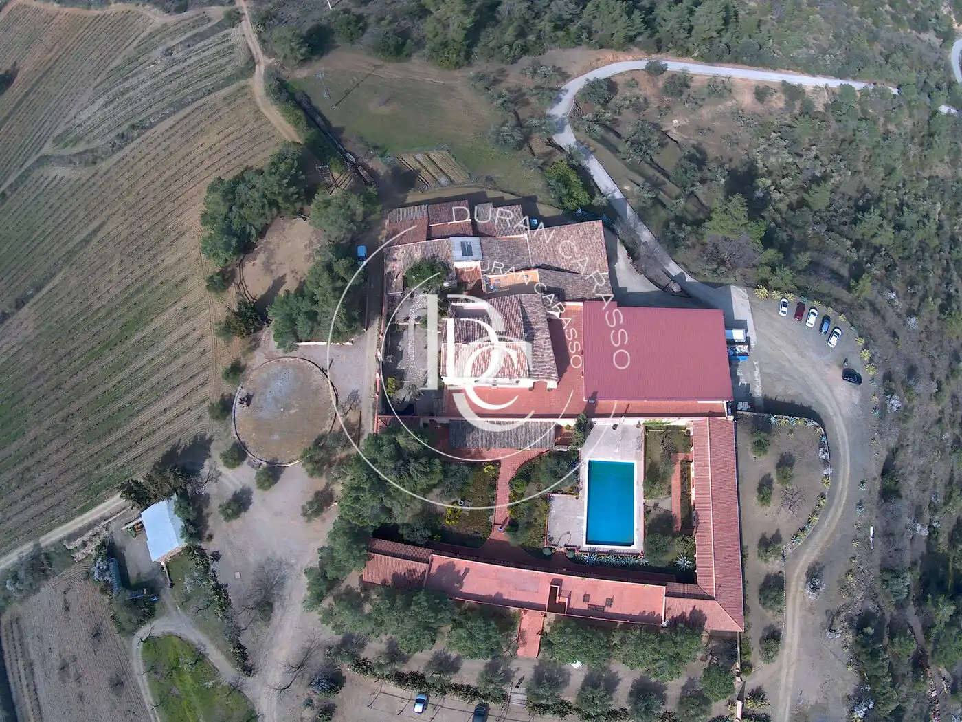 Exterior view of Country homes for sale in El Molar (Tarragona)  with Swimming Pool and Balcony