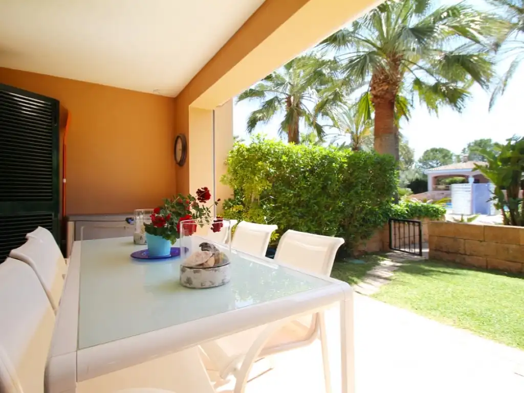 Terrassa de Apartament en venda en Calvià amb Aire condicionat, Jardí privat i Terrassa