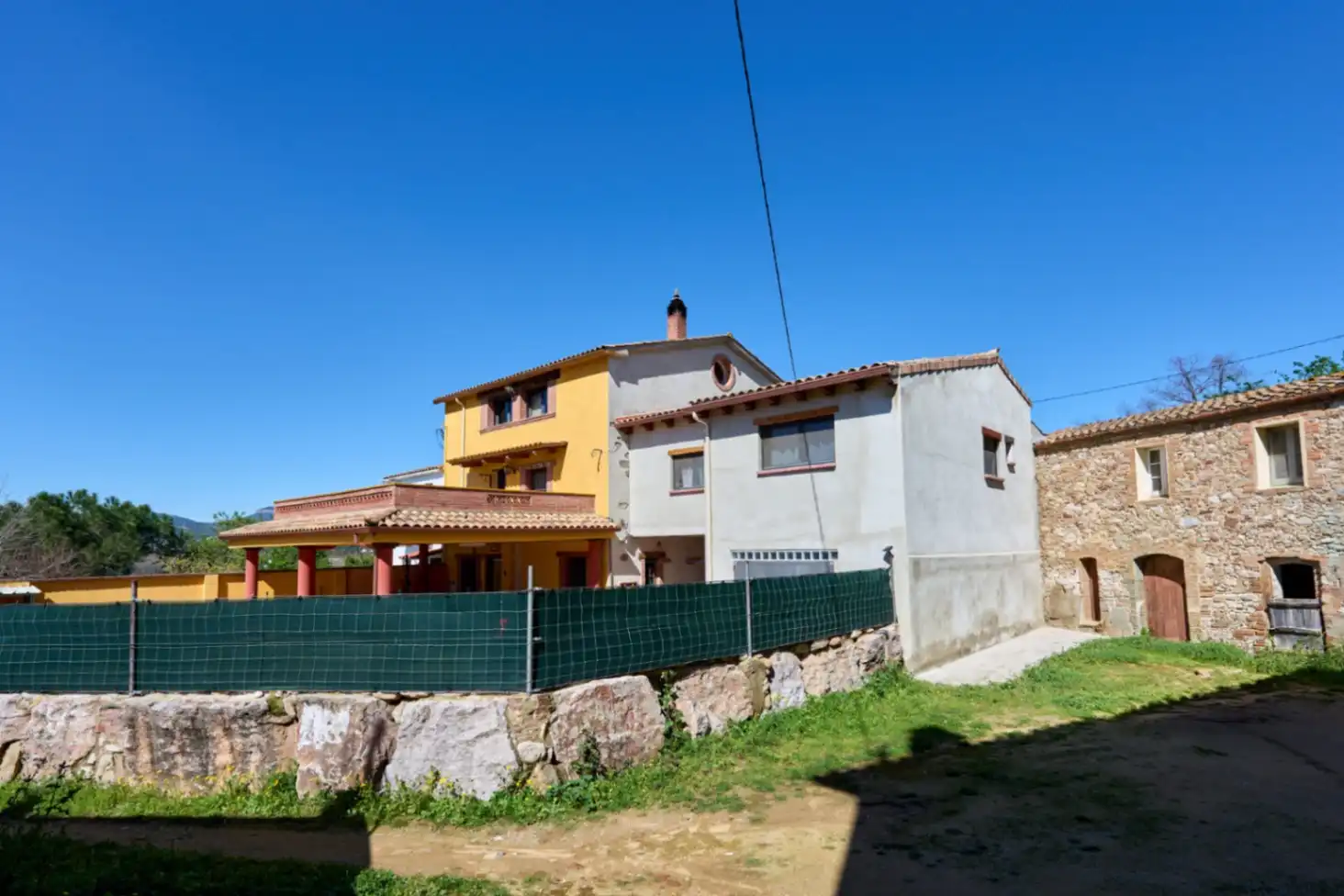 Vista exterior de Finca rústica en venta en L'Ametlla del Vallès con Calefacción, Terraza y Trastero