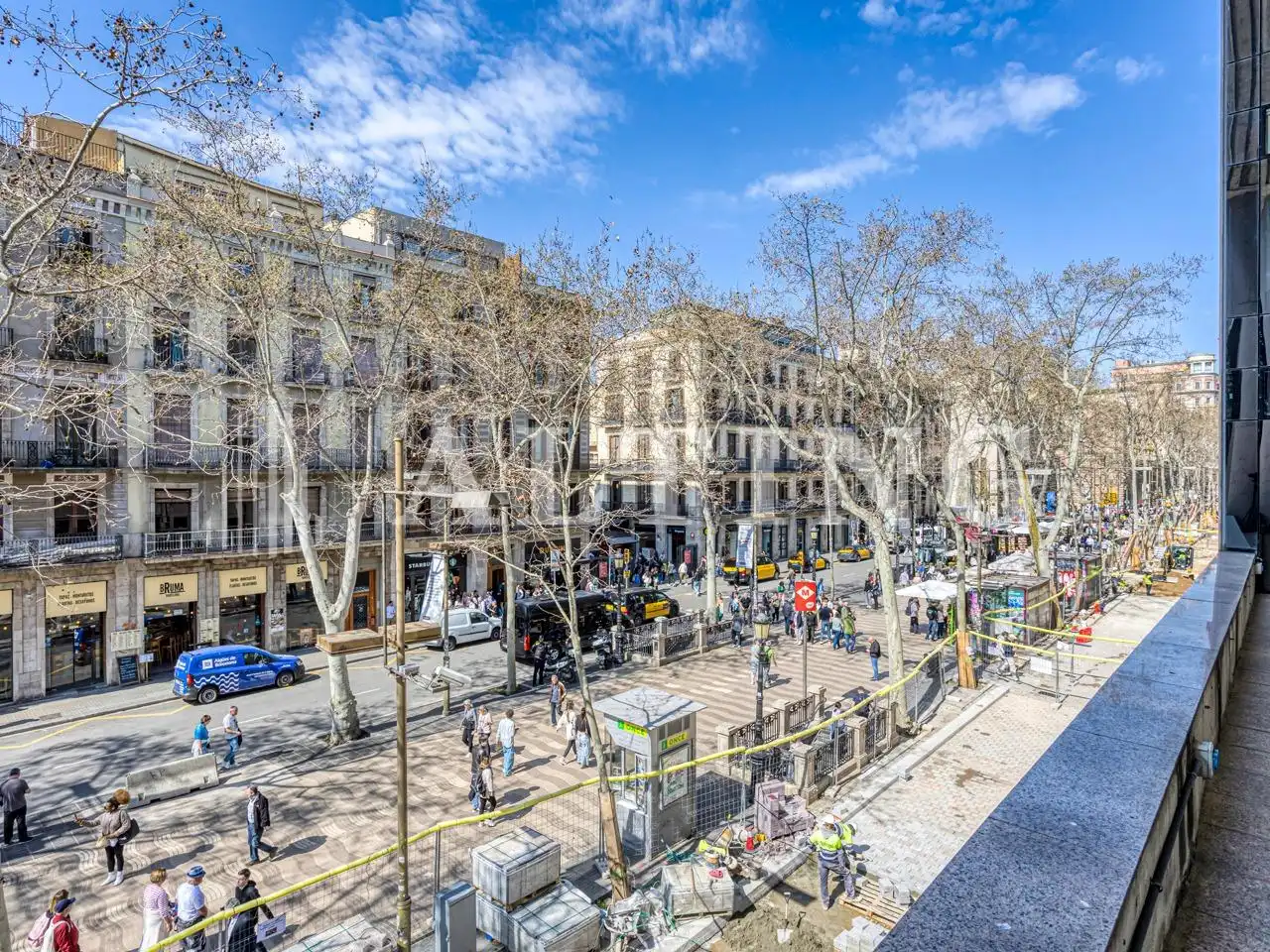 Vista exterior de Oficina de alquiler en Barcelona con Aire acondicionado, Calefacción y Terraza