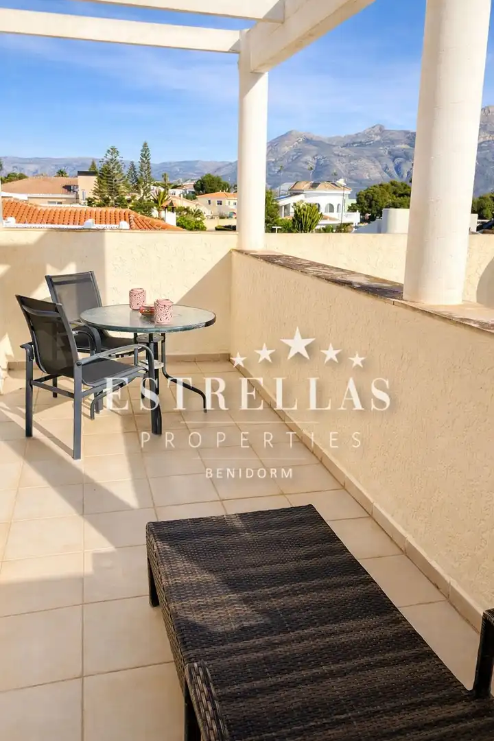 Terraza de Casa o chalet en venta en La Nucia con Aire acondicionado, Calefacción y Jardín privado