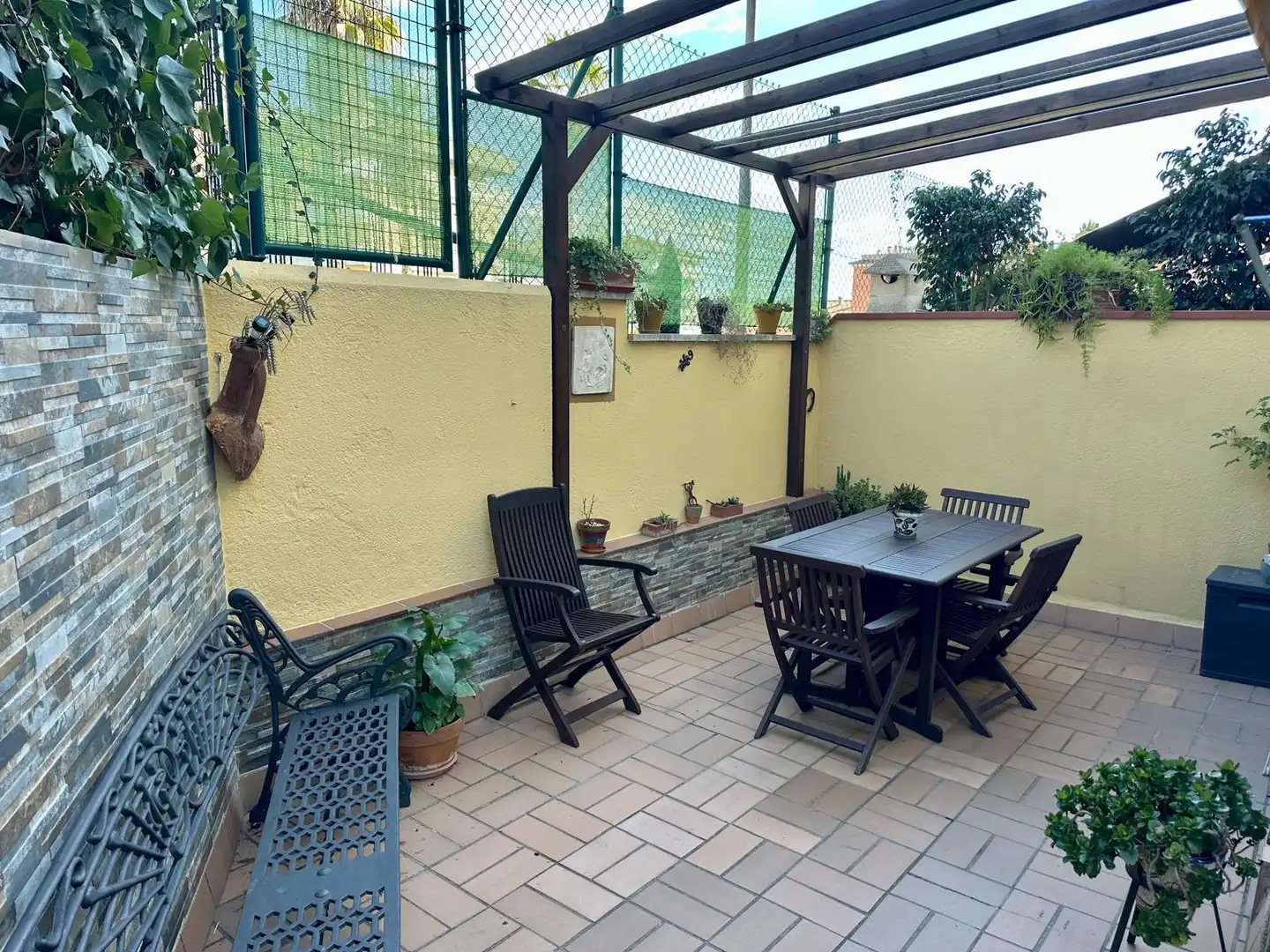 Terrassa de Casa adosada en venda en Lloret de Mar amb Aire condicionat, Calefacció i Jardí privat