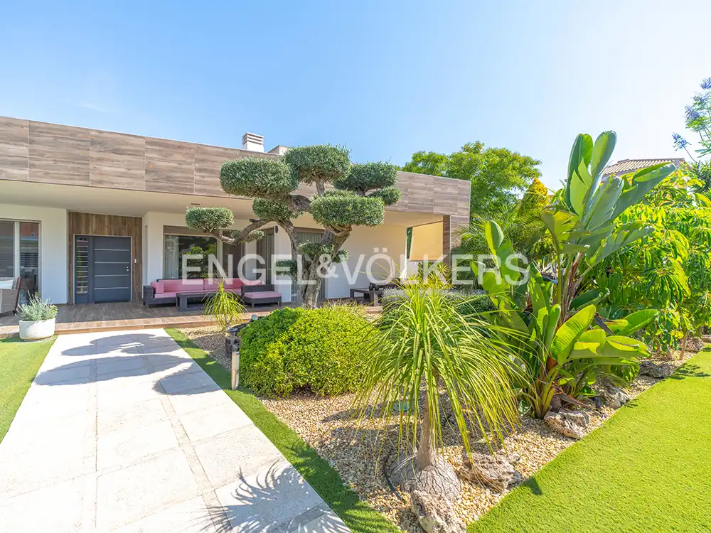 Terraza de Casa o chalet en venta en Santa Pola con Aire acondicionado, Calefacción y Jardín privado