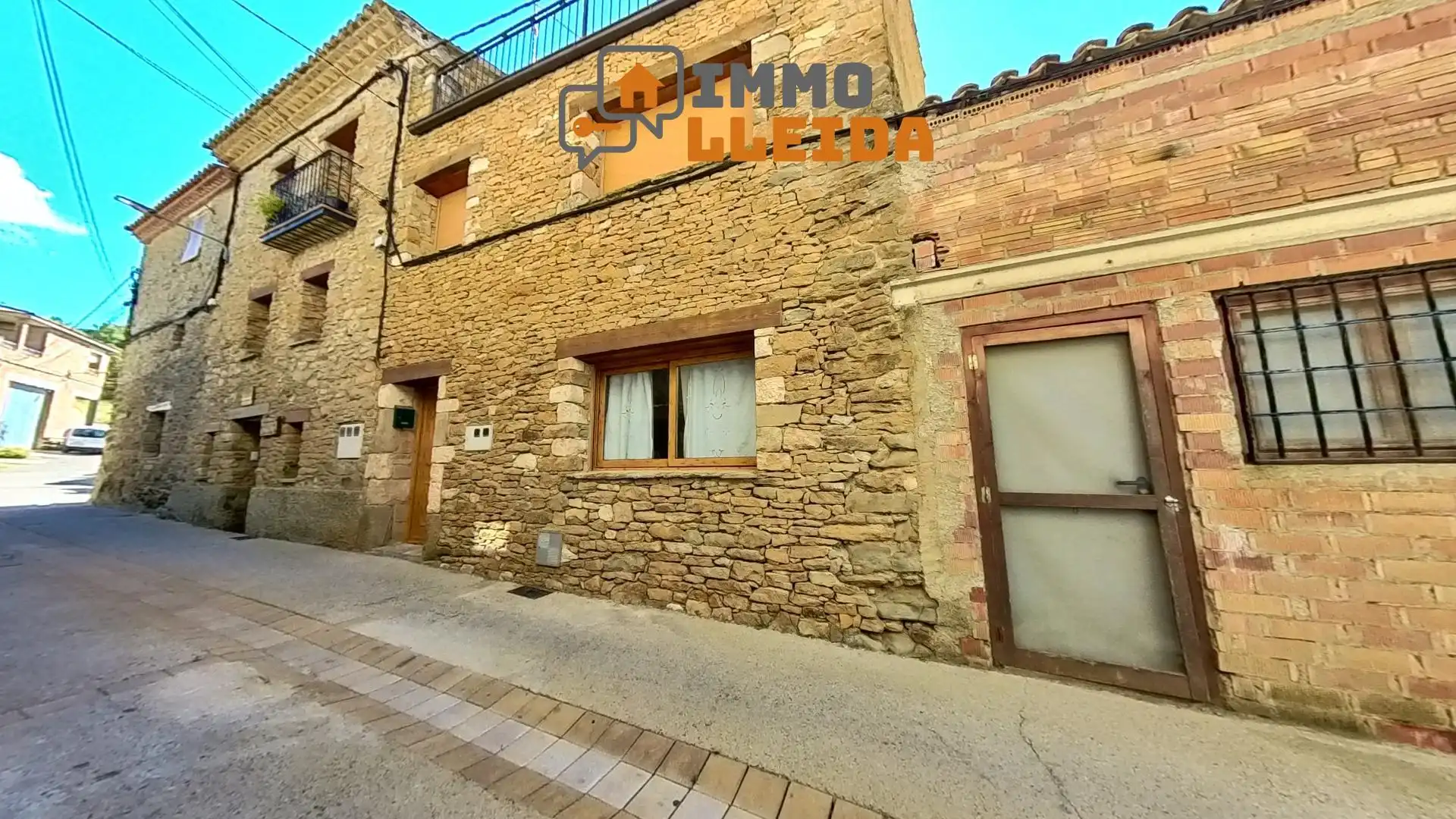 Vista exterior de Casa adosada en venta en Àger con Calefacción, Terraza y Trastero