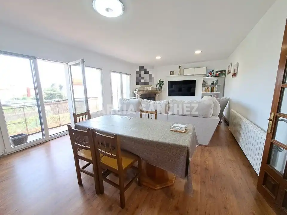 Living room of Houses for sale in Boiro  with Private garden, Terrace and Furnished