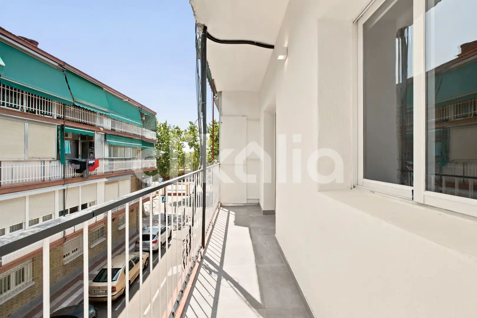 Terraza de Piso de alquiler en Getafe con Aire acondicionado y Terraza