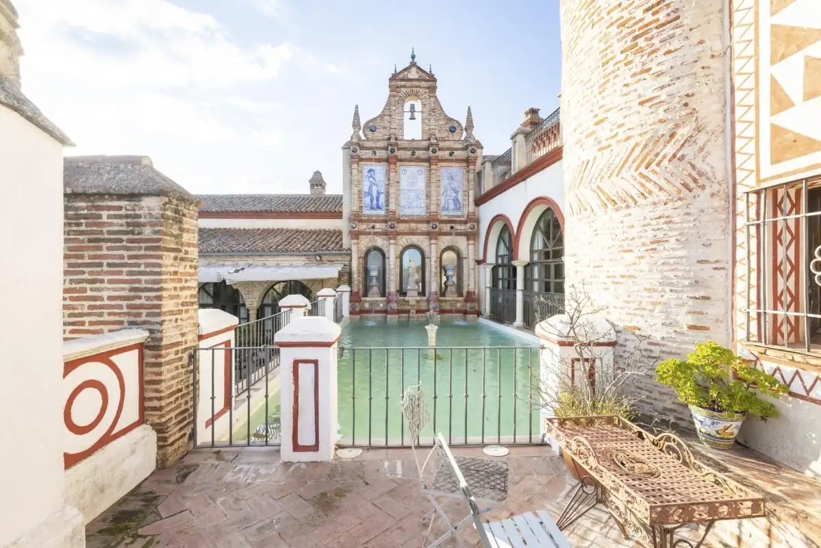 Jardín de Casa o chalet en venta en Cazalla de la Sierra con Aire acondicionado, Calefacción y Jardín privado