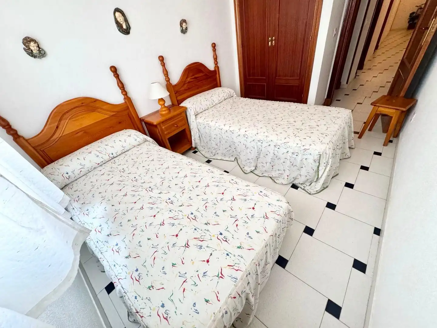 Bedroom of Flat for sale in Punta Umbría  with Terrace, Furnished and Balcony