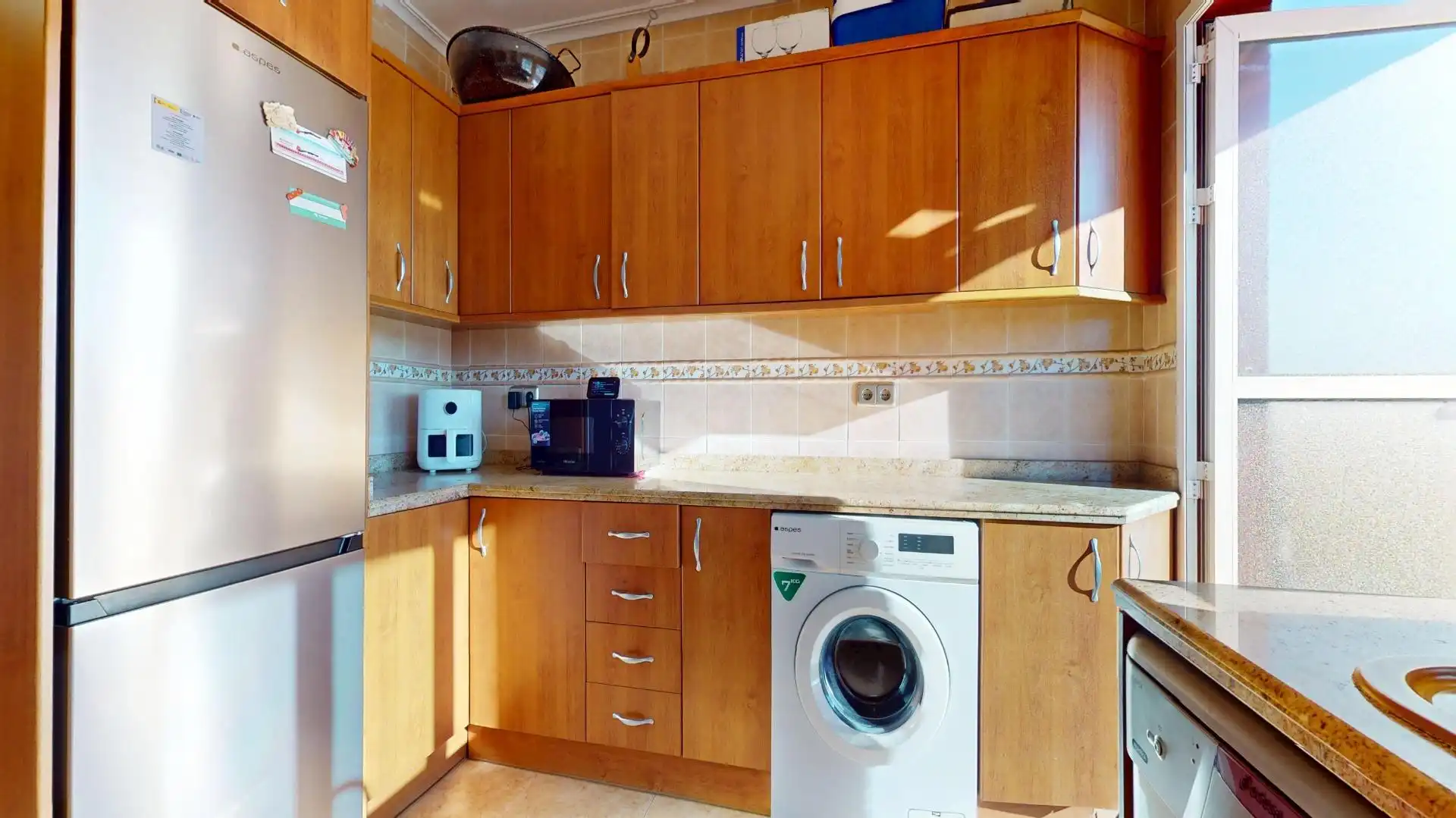 Cocina de Ático en venta en Pilar de la Horadada con Terraza, Trastero y Amueblado