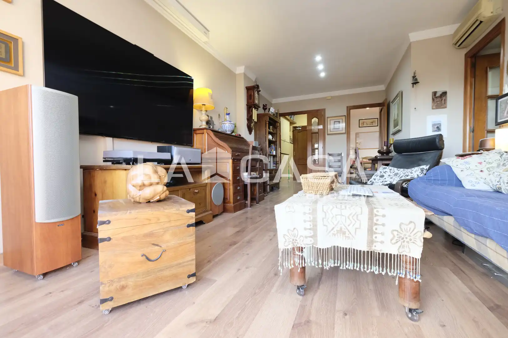 Sala de estar de Piso en venta en Barcelona con Balcón