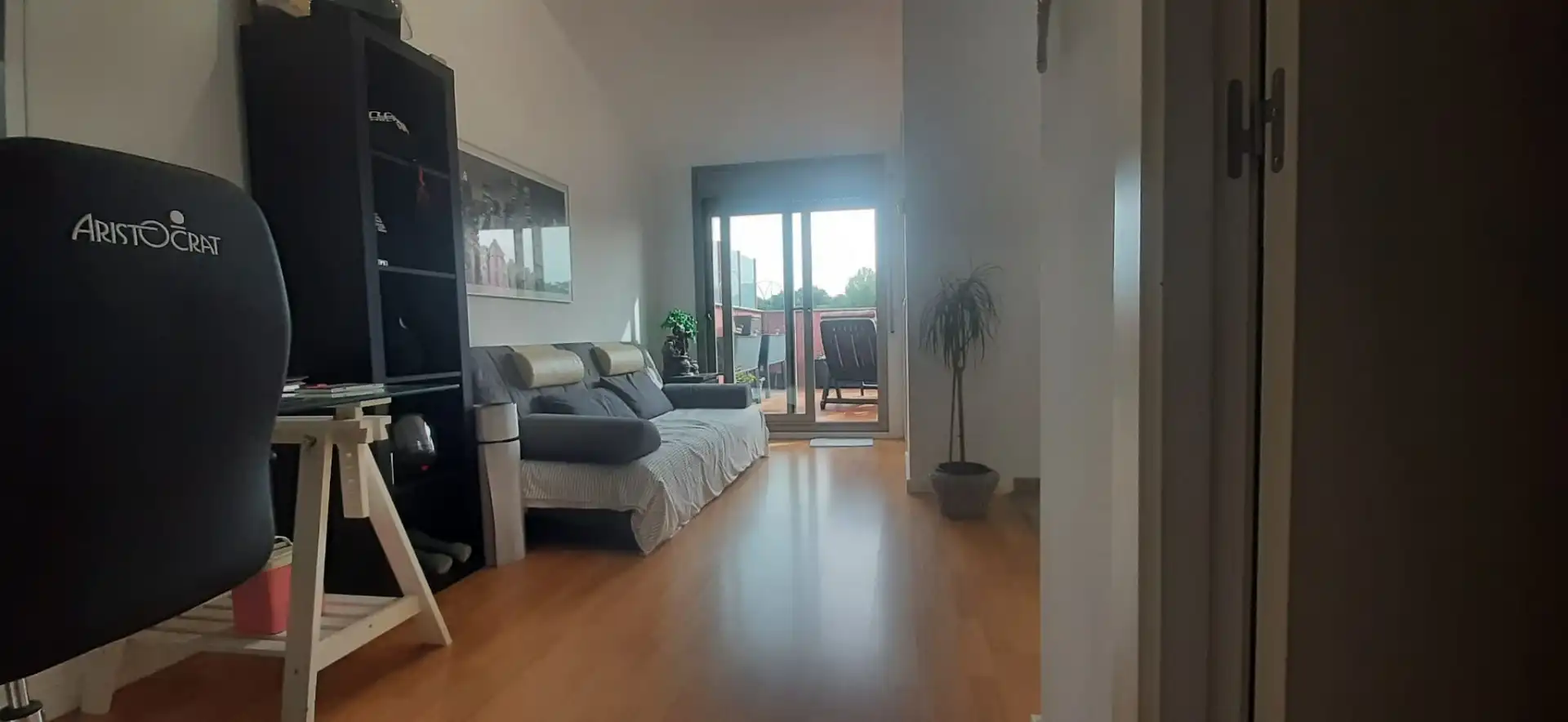 Wohnzimmer von Maisonette zum Verkauf in Sant Joan de Vilatorrada mit Klimaanlage, Terrasse und Balkon