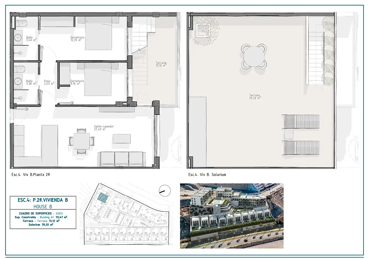 Apartament amb terrassa en venda a El Hornillo, imagen 17