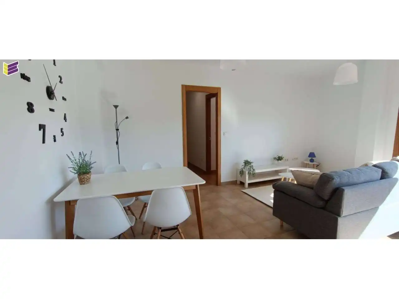 Wohnzimmer von Wohnung zum Verkauf in O Rosal   mit Heizung, Parkett und Abstellraum