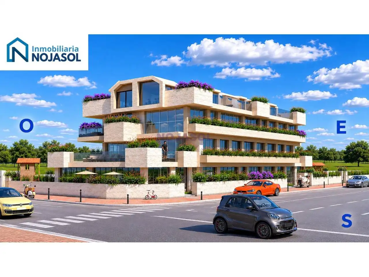 Exterior view of Apartments for sale in Argoños   with Heating, Private garden and Terrace